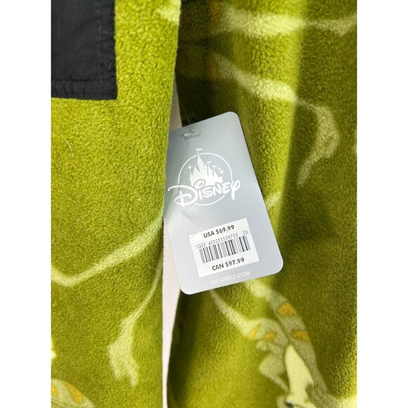 Disney Princess & The Frog Fleece Cardigan Jacket With Pocket sz XL NWT - Picture 2 of 4
